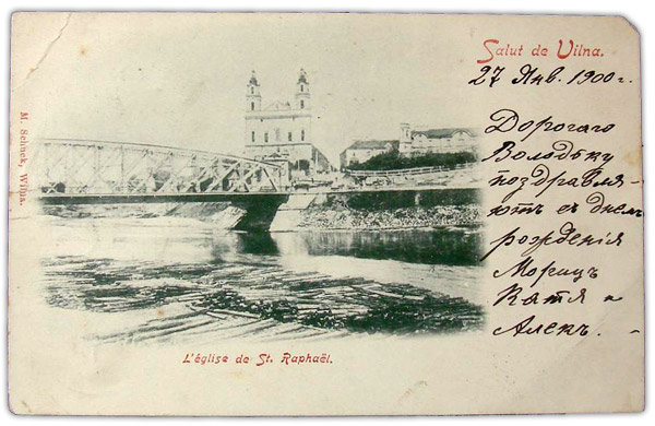 Nuotr. iš Vikipedijos/Vilniaus Žaliasis tiltas XIX a. pabaigoje