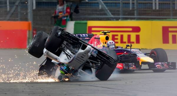 irishexaminer.com nuotr./F.Massa avarija