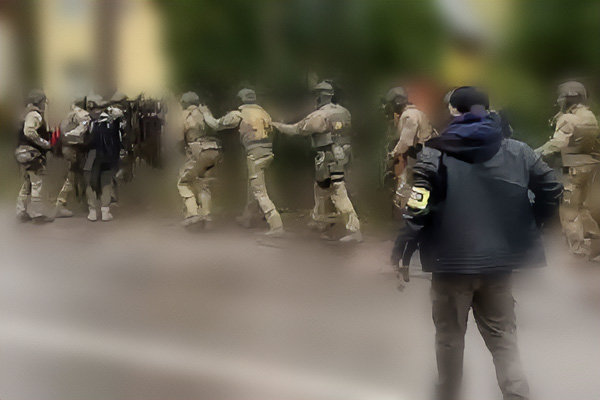 Lenkijos policijos centrinio tyrimų biuro nuotr./L.Volkovo užpuolikų sulaikymas
