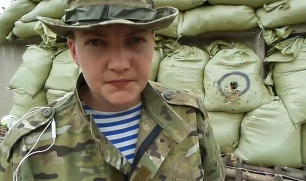 Uainfo.org /Ukrainiečių karininkė Nadia Savčenko