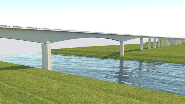 „LTG Infra“ vizualizacija/Neries tiltas