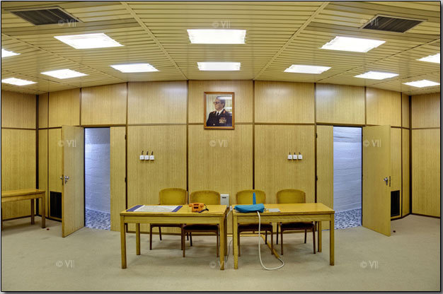 Bosnijoje esančiame komunistų lyderio Josifo Tito „asmeniniame“ bunkeryje įrengta net konferencijų salė.