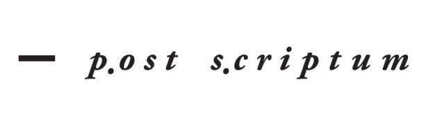 „Post Scriptum“ logotipas