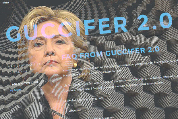 „Twitter“ nuotr./„Guccifer 2.0“ skelbė iš JAV Demokratų partijos pavogtą informaciją