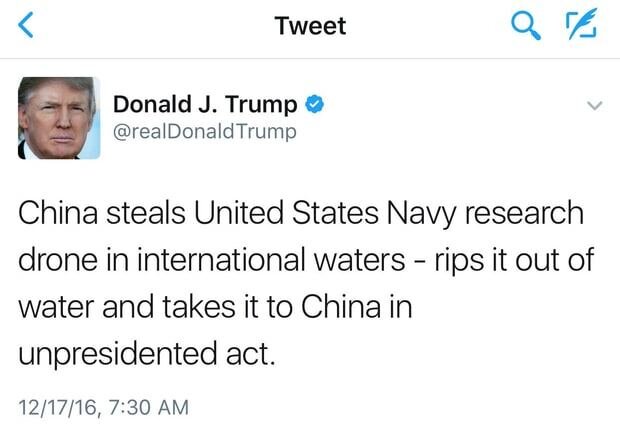 D.Trumpo klaidinga žinutė