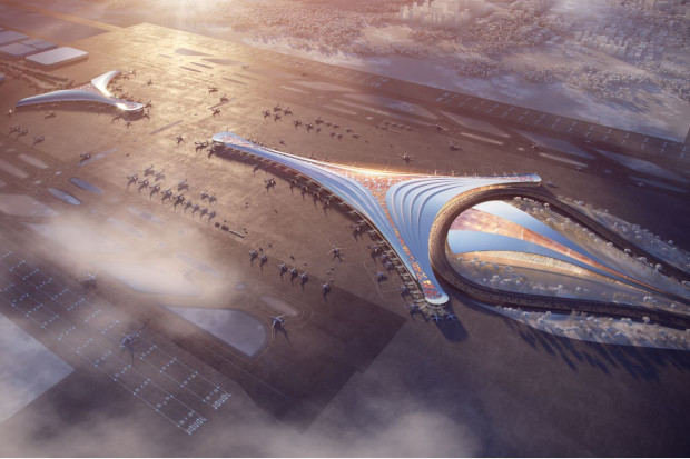KPF/Architektų pasiūlymai Lenkijos oro uostui 