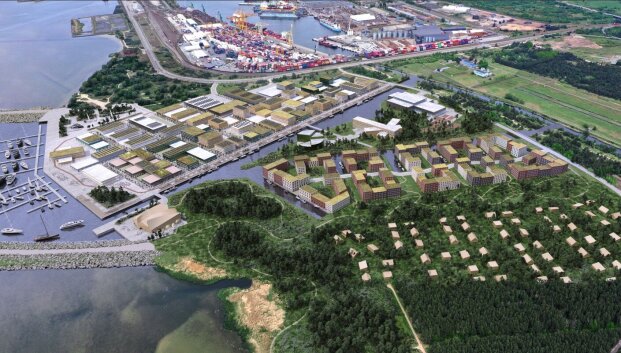 Klaipėdos valdžios planams vystyti naują kvartalą &ndash; uosto kompanijų kritika