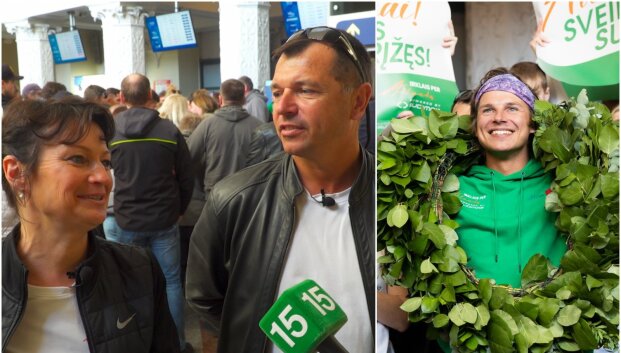 A.Valujavičiaus pasitikti atvykę tėvai &ndash; apie sūnaus žygdarbį: &bdquo;Mums didelė garbė&ldquo;