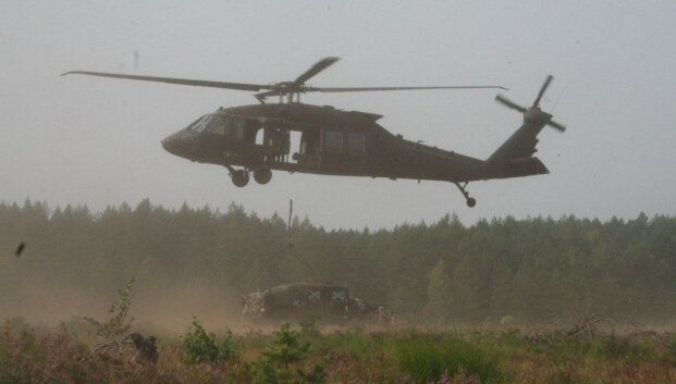 Lietuvi&scaron;kuose &bdquo;Black Hawk&ldquo; bus specialios įrangos, kurią naudoja JAV kariuomenė