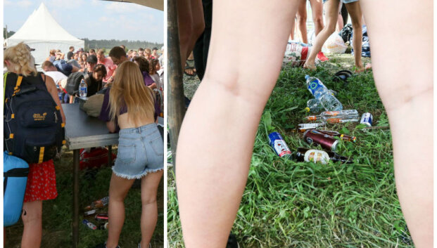 &bdquo;Granatos Live&ldquo; festivalininkų i&scaron;monė: alkoholį mėto per tvorą, slepia batone ir &scaron;lepetėse