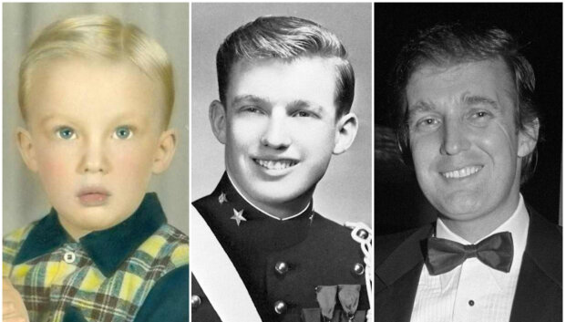71-ą gimtadienį &scaron;venčiančio Donaldo Trumpo i&scaron;vaizdos pokyčiai: nuo nevaldomo berniuko iki prezidento