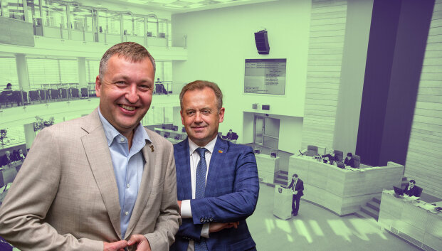 A.Guoga apsisprendė A.Skardžiui vietos Seime neužleisti &ndash; dirbs pats ir nebegalės lo&scaron;ti