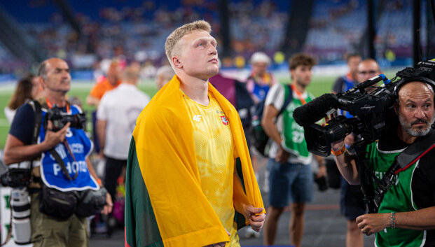 Apie auksą svajojęs, bet bronzą užsikabinęs M.Alekna: &bdquo;Visiems ai&scaron;ku, kad norėjosi daugiau&ldquo;