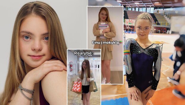 Dauno sindromą turinti Nikita Marija stulbina: aukso medalis, patyčios ir jos misija