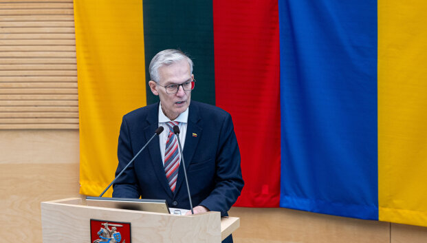 Kuriozas Seime: černobylietis socialdemokratą Julių Sabatauską netyčia pavadino mirusiu