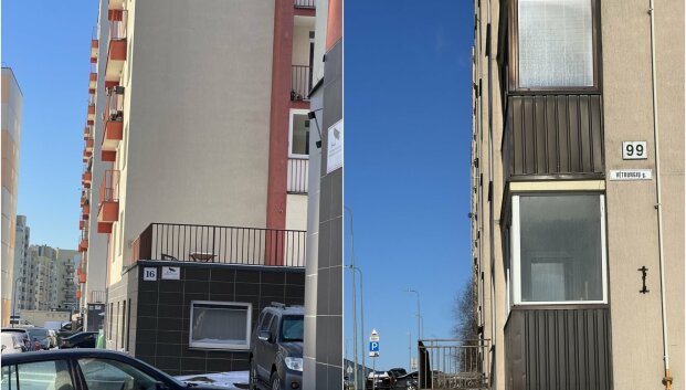 Vasario 16-ąją ant Vilniaus daugiabučių nei&scaron;kelta Lietuvos vėliava: &bdquo;Mano būstas&ldquo; skubiai taiso situaciją