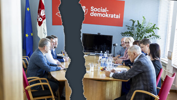 Valdančioji koalicija jau bra&scaron;ka? Kairieji ėmė svaidytis ne tik žaibais, bet ir postais