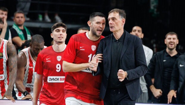 O'Nealą ir Valančiūną aptaręs &bdquo;Olympiakos&ldquo; strategas vertino mačą: &bdquo;&Scaron;unų kautynės&ldquo;