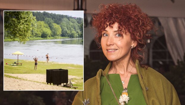 Garsią aktorę apstulbino Vilniaus nudistų pliažo &bdquo;kuriozas&ldquo;: prie&scaron; paplūdimį &ndash; apžvalgos aik&scaron;telė