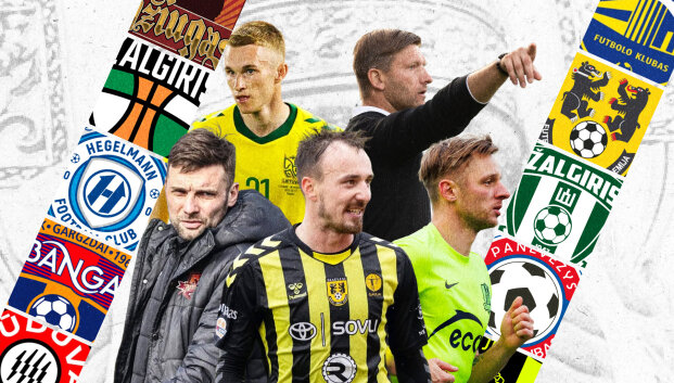 Lietuvos futbolo pavasaris: pinigai, spėjimai, ry&scaron;kiausi naujokai ir Holivudo aktoriai