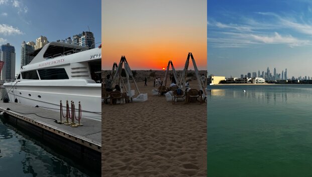 Pasiplaukiojimas jachta su pietumis &ndash; vos 50 eurų: lietuvė griauna mitus apie Dubajaus prabangą