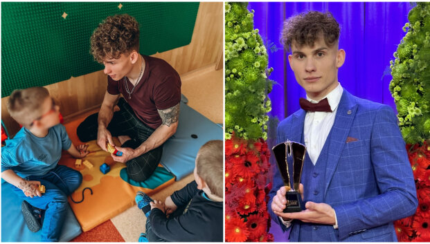 22-ejų Arvydas padeda sutrikusio vystymosi vaikams: &bdquo;Jų &scaron;ypsenos kompensuoja sunkias dienas&ldquo;