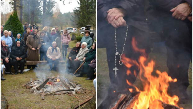 Margionių kaimo Vėlinių laužai &ndash; tarsi gyva amžinybės &scaron;viesa: kaip gimė &scaron;is paprotys?