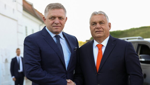 &bdquo;Jo mokytojas &ndash; V.Orbanas&ldquo;: politologas įvertino, kokių tikslų turi Slovakijos premjeras R.Fico
