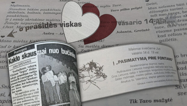 51 valandą trukęs bučinys ir lai&scaron;kas nuo &bdquo;Tavo lapytės&ldquo;: Valentino diena prie&scaron; 30 metų alsavo aistra