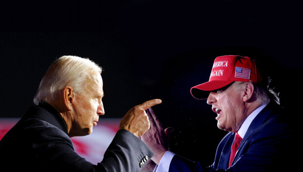 Ar tikrai Joe Bidenas ketino nužudyti Donaldą Trumpą, prisidengęs kratos orderiu?