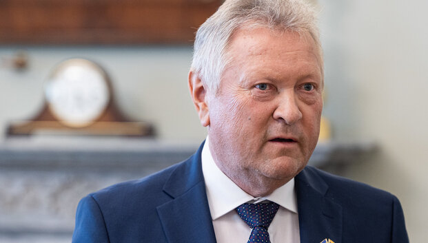 Kazys Starkevičius prisipažino dėl ky&scaron;io: &bdquo;Atsipra&scaron;au&ldquo;