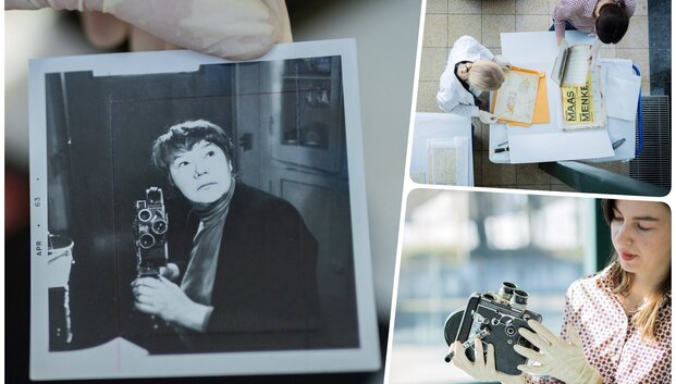 Nustumta į vyrų &scaron;e&scaron;ėlį, bet įkvėpusi Joną Meką: Lietuva i&scaron; naujo atras lietuvių kilmės menininkę Marie Menken