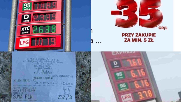Degalų kainų rekordas verčia dairytis į Lenkiją: dyzelis &ndash; vir&scaron; 2,6 Eur, dujos &ndash; brangiau nei 1 Eur
