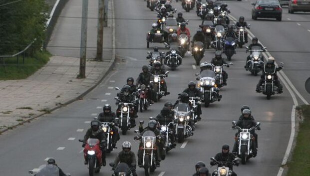 Klaipėdoje &ndash; apie 10 tūkst. Harley Davidson motociklininkų i&scaron; visos Europos