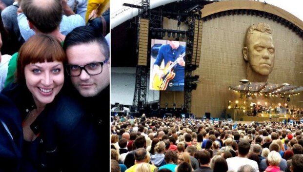 Robbie Williamso koncerte Taline &scaron;ėlęs Edvardas Žičkus: &bdquo;&Scaron;is žmogus pats yra &scaron;ou&ldquo;