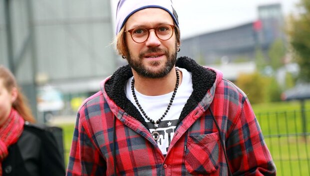 Valerijus Gigevičius dresuodamas augintinį Bartą įlindo į &scaron;unims skirtą tunelį