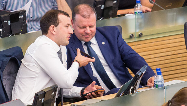 Virginijus Sinkevičius &ndash; apie &bdquo;smūgį į nugarą&ldquo; Skverneliui ir jo i&scaron;pažintį: reikėjo anksčiau