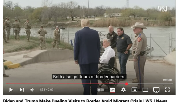 Ar tikrai Donaldas Trumpas vežė Joe Bideną ratukais ir i&scaron;vertė į konteinerį?