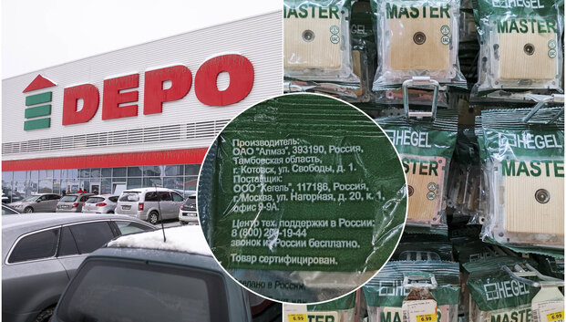 &bdquo;Depo&ldquo; lentynose &ndash; rusi&scaron;kos prekės: įmonė paai&scaron;kino, kodėl jų dar nei&scaron;ėmė