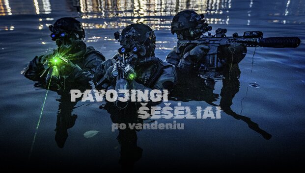 Pavojingi &scaron;e&scaron;ėliai po vandeniu