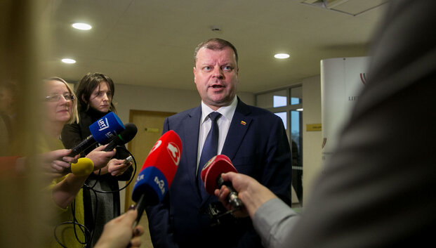 S.Skvernelis džiaugėsi priimtu biudžetu ir i&scaron;sižadėjo kaltinimų konservatoriams