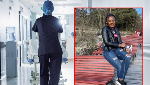 Klaipėdos ligoninėje dirbanti nigerietė stebina pacientus: lietuvi&scaron;kai i&scaron;moko klausydama Jessicos Shy