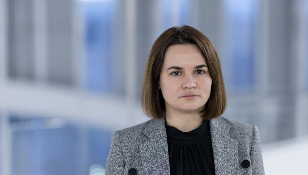 S.Cichanouskaja neskuba kalbėti apie Baltarusijos okupaciją: &bdquo;Palaukime vasario 20-osios&ldquo;