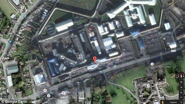 Google Earth/Portlaoise kalėjimas, Airija