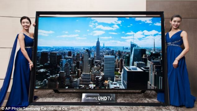 Scanpix nuotr./Didžiausias pasaulyje „Samsung“ televizorius kainuoja maždaug 400 tūkst. litų