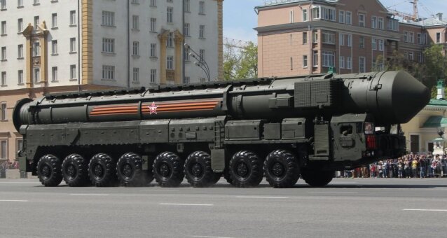 Rusijos tarpžemyninė balistinė raketa &bdquo;Sarmat&ldquo;