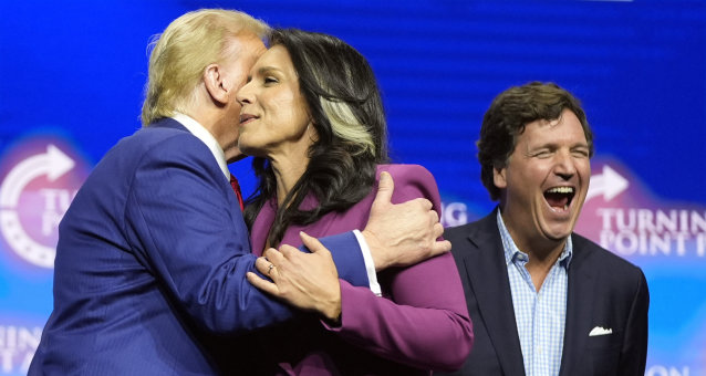 Donaldas Trumpas ir Tulsi Gabbard