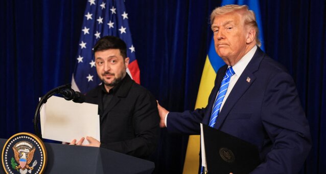 Donaldas Trumpas, Volodymyras Zelenskis
