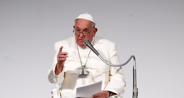 Popiežius Pranciškus / Alessandro Garofalo / REUTERS