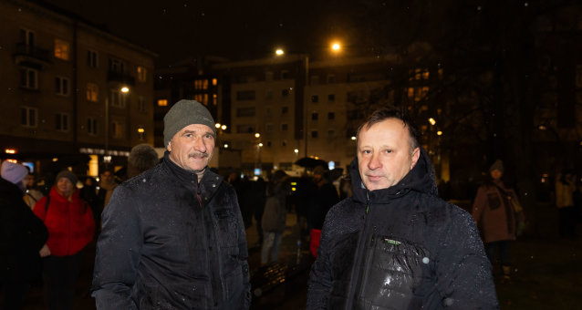 Protestas prie Seimo: „Dešimt tylos minučių" 